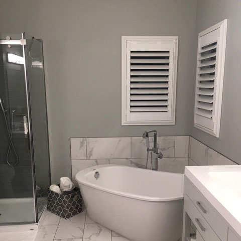 Bathroom blinds