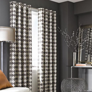 Checkerboard Drapes