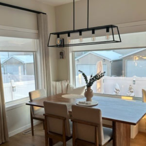 dining room blinds